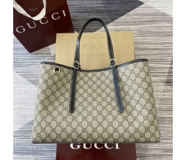 [GUCCI -구찌] 구찌 GG 수프림 캔버스 쇼퍼백